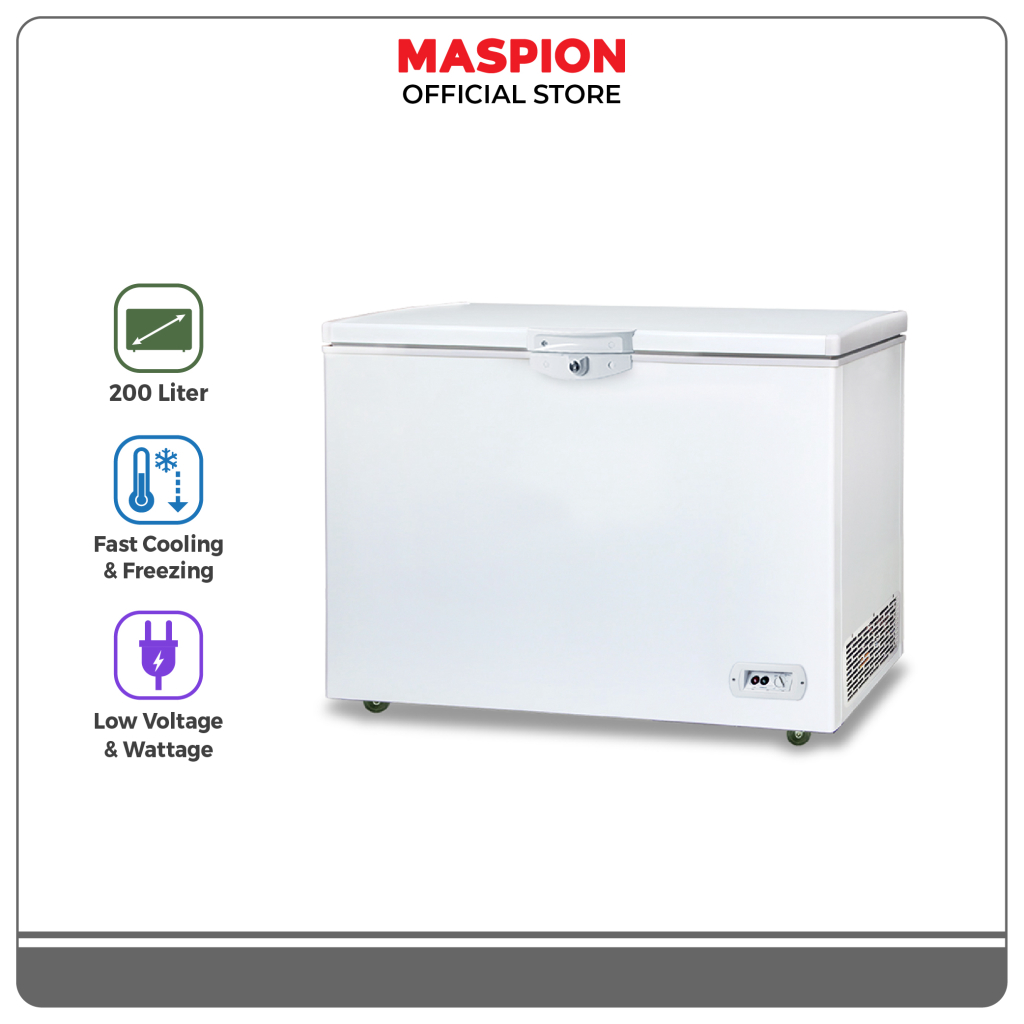Turun 31%: Maspion Freezer 200 Liter