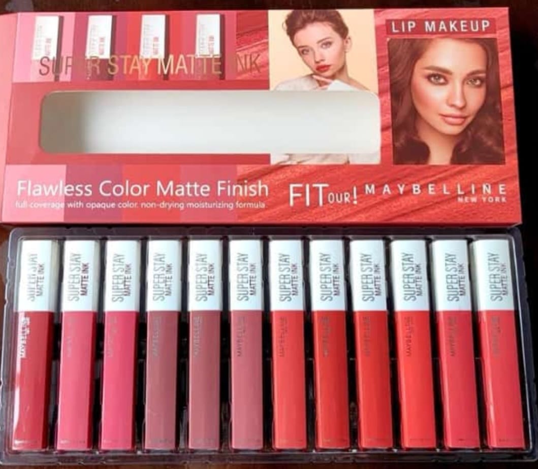 Turun 22%: PERLUSIN 12 PCS LIPCREAM MYB