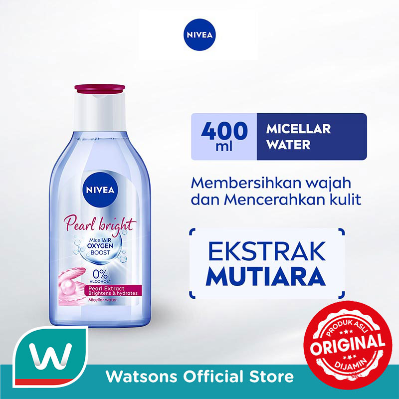 Turun 32%: Nivea Micellar Water Pearl