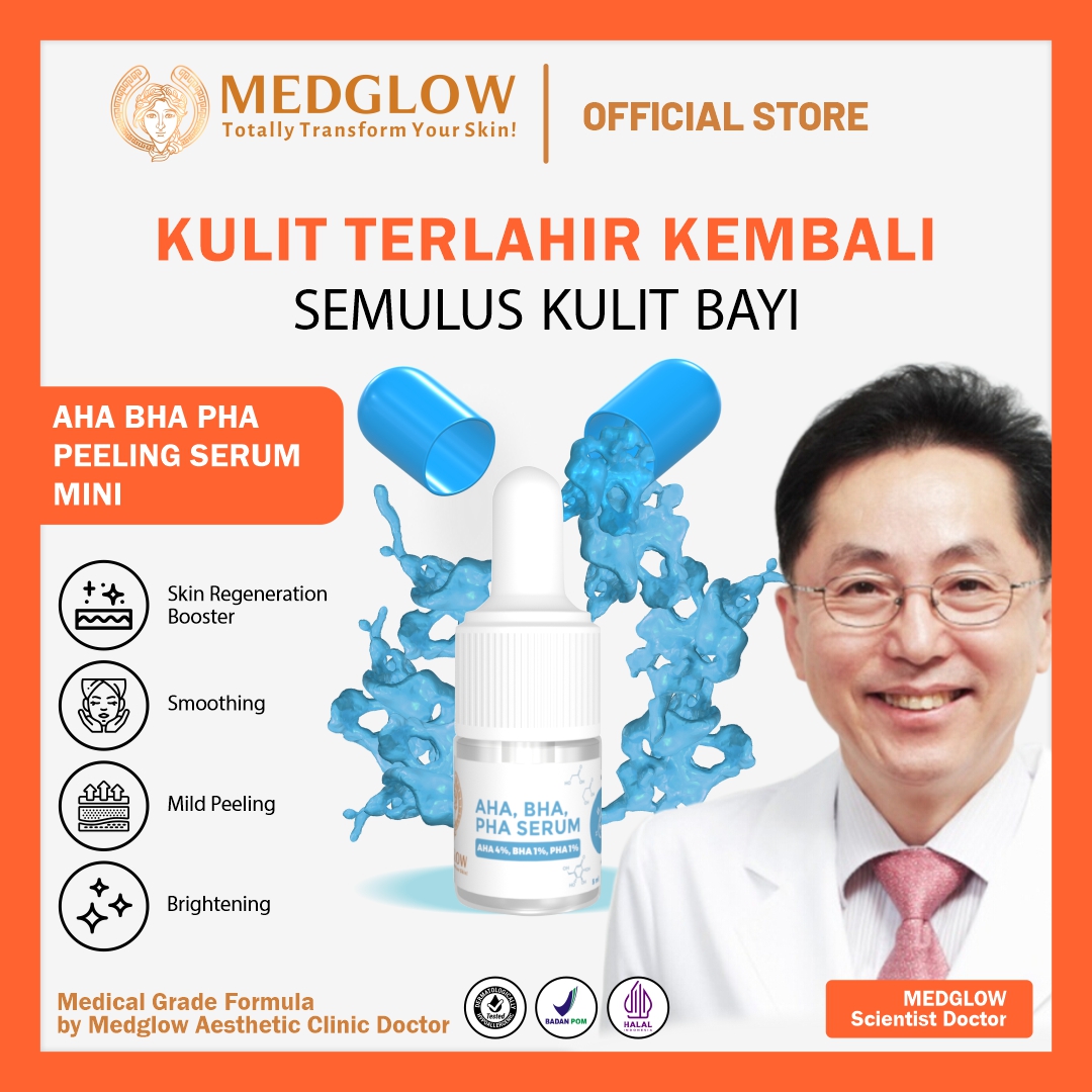 Turun 35%: MEDGLOW CLINIC AHA BHA PHA