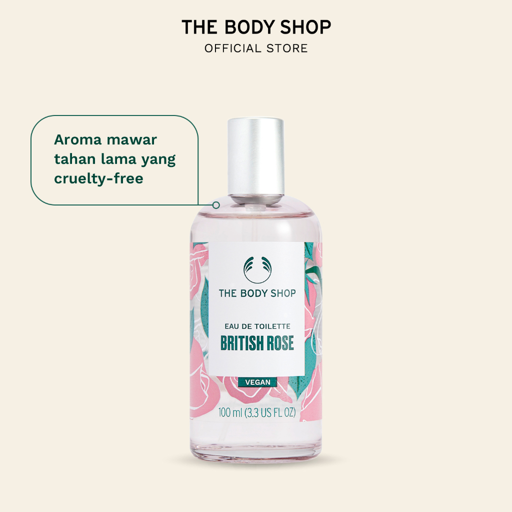 Turun 30%: The Body Shop British Rose