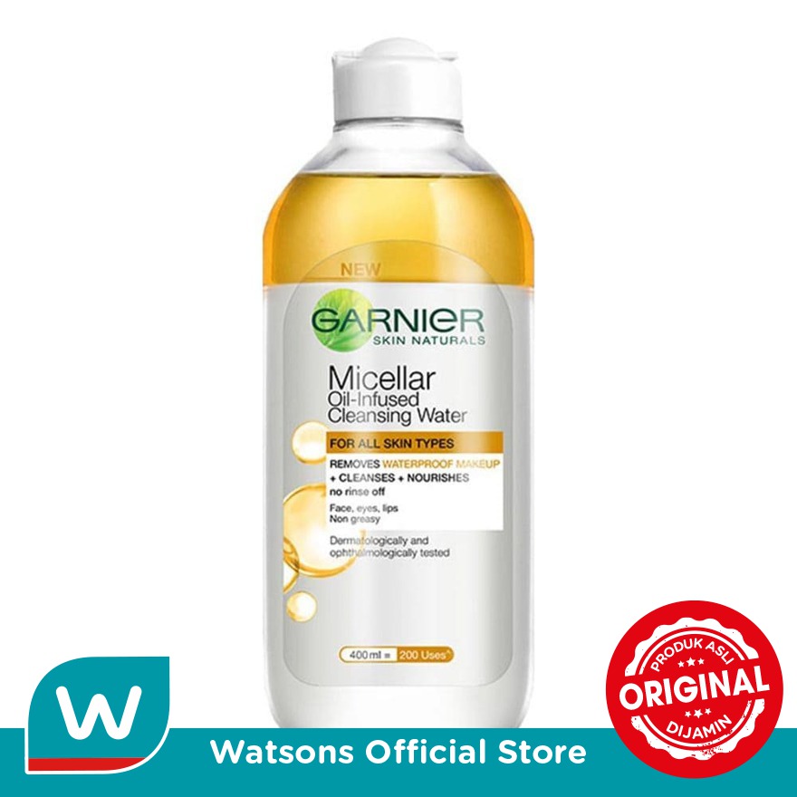 Turun 50%: Garnier Micellar Wtr Oil Infu