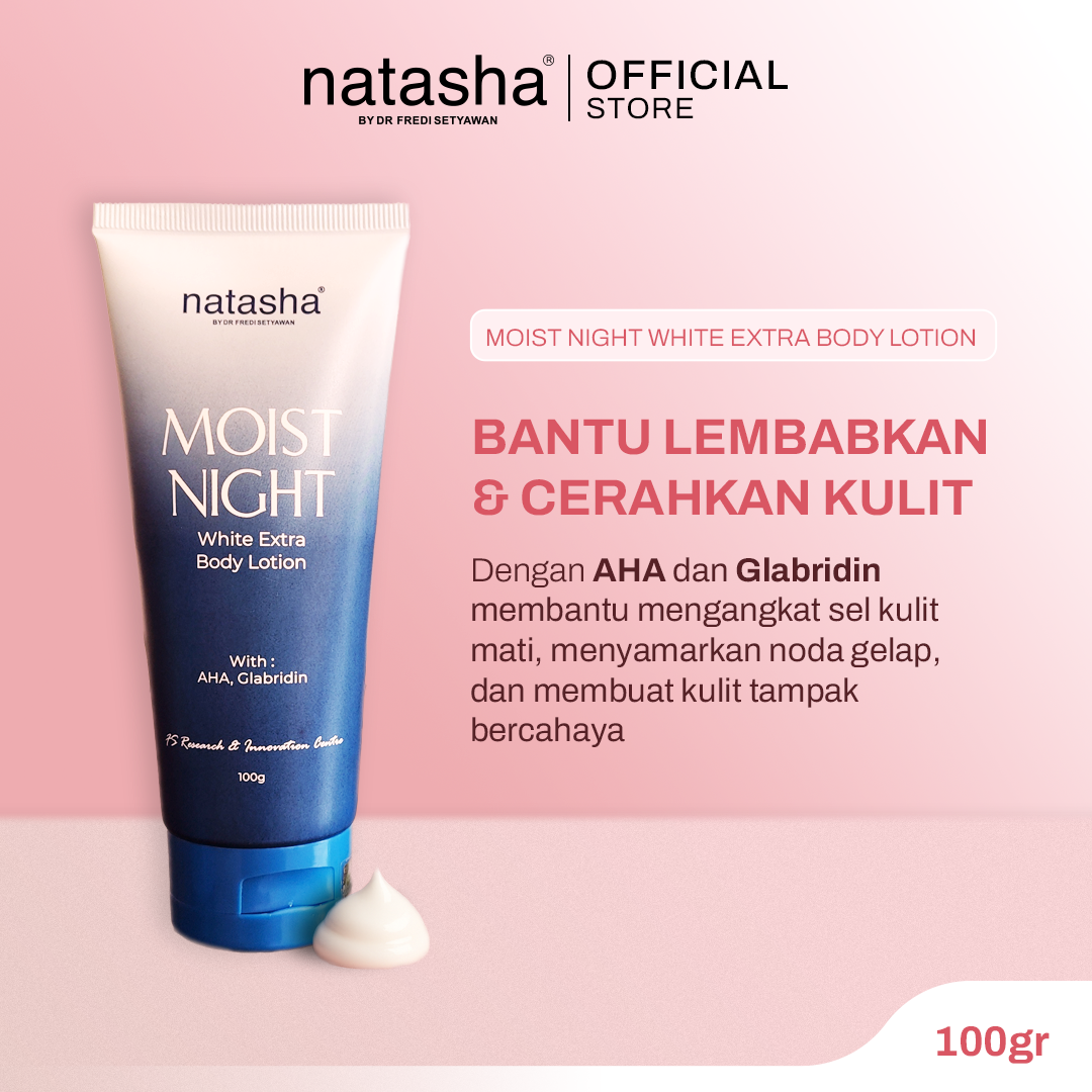 Turun 27%: Natasha Moist Night White