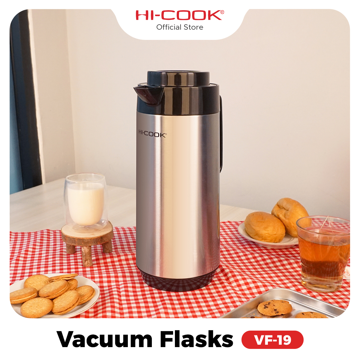 Turun 42%: Hi-Cook Vacuum Flask Thermos