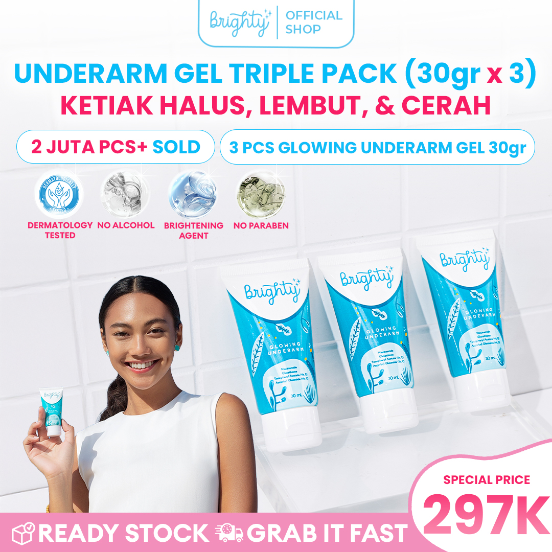 Turun 21%: Brighty Glowing Underarm 3