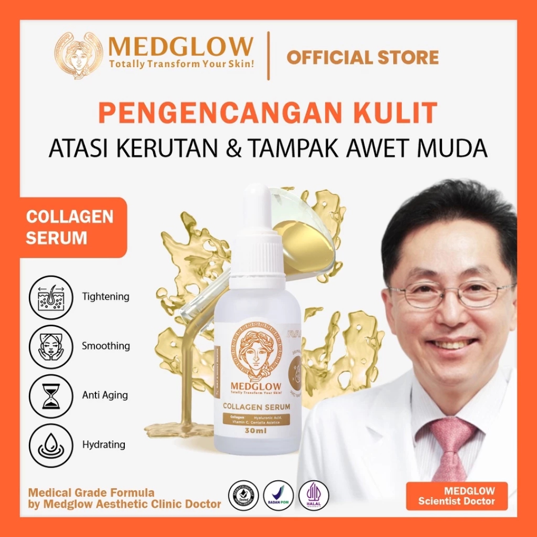 Turun 35%: MEDGLOW CLINIC Collagen Serum
