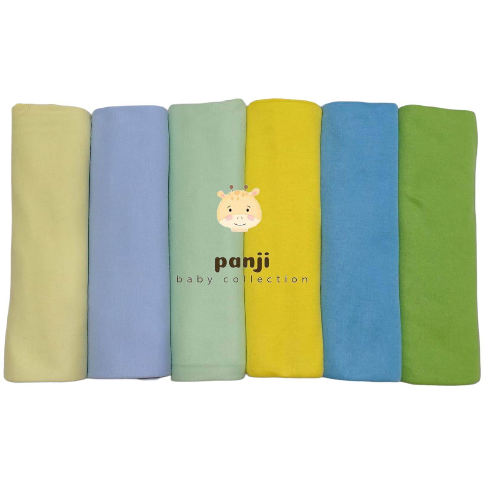 Turun 23%: Bedong bayi polos RAINBOW