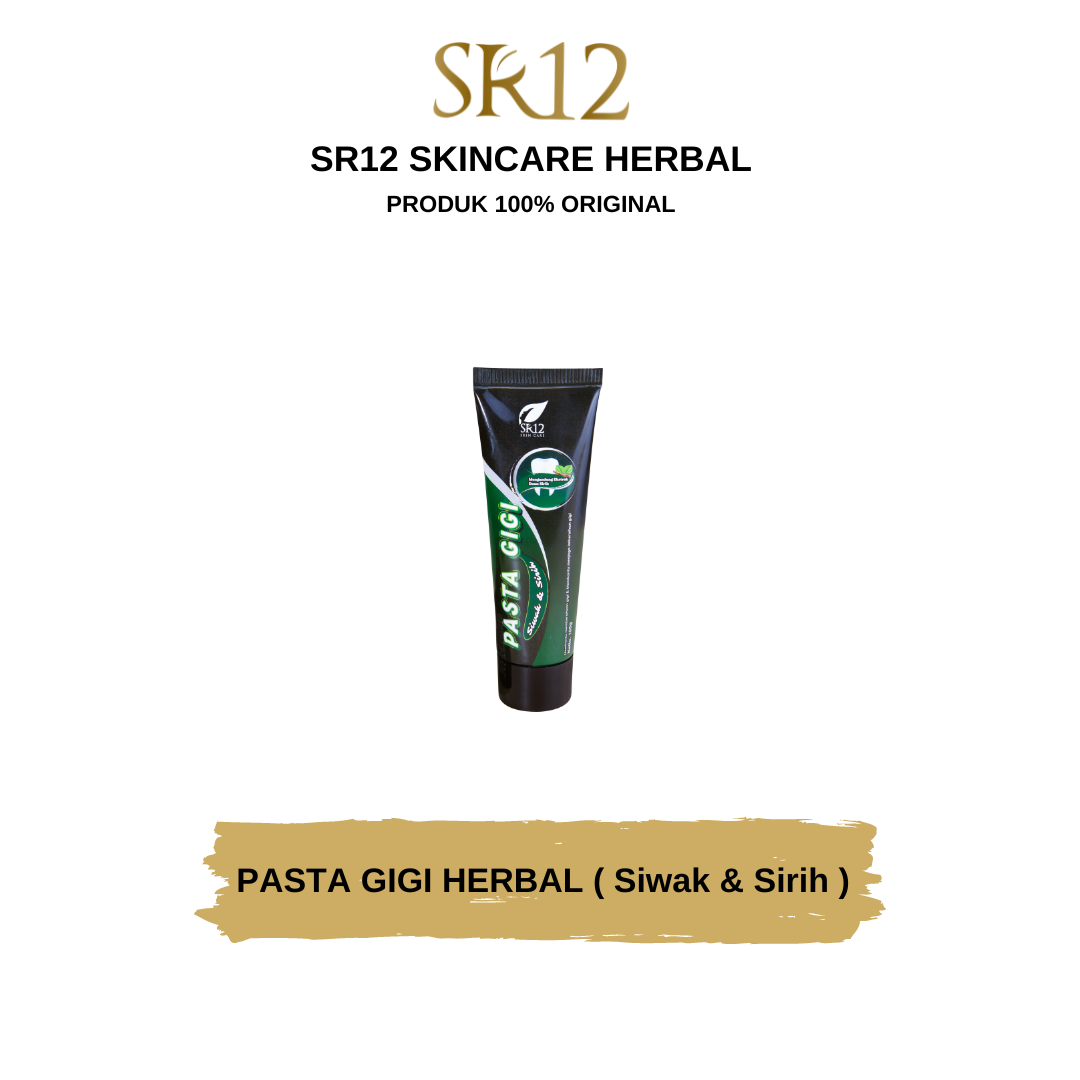 Turun 21%: PASTA GIGI HERBAL SR12 -