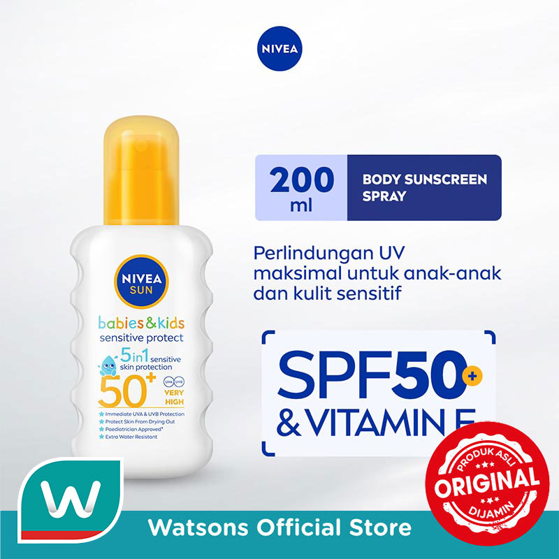 Turun 31%: Nivea Sun Kids Body Serum