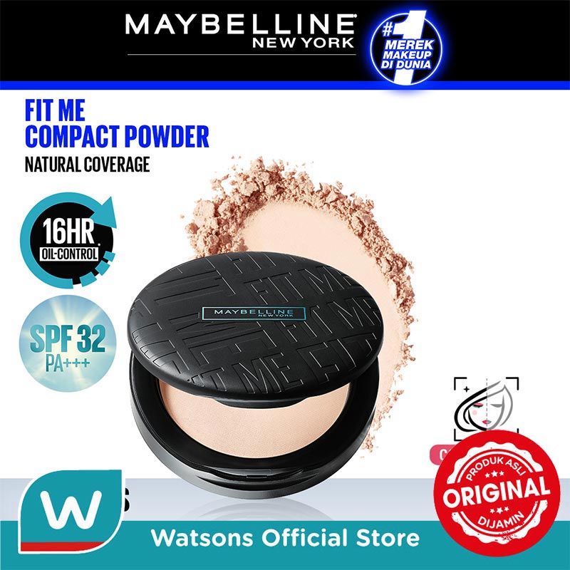Turun 35%: MAYBELLINE FIT ME 12H Oil