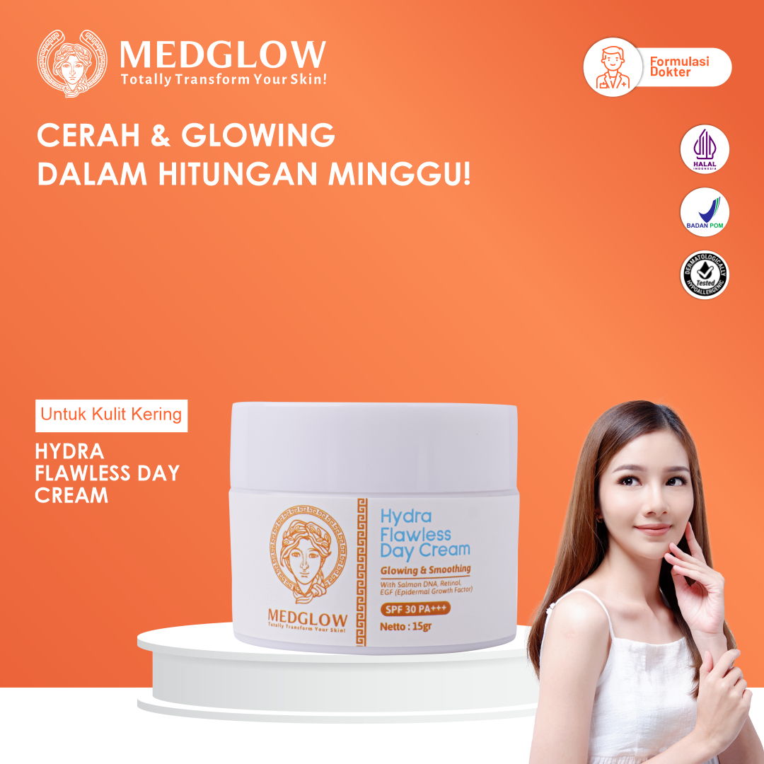 Turun 35%: HYDRA FLAWLESS DAY CREAM
