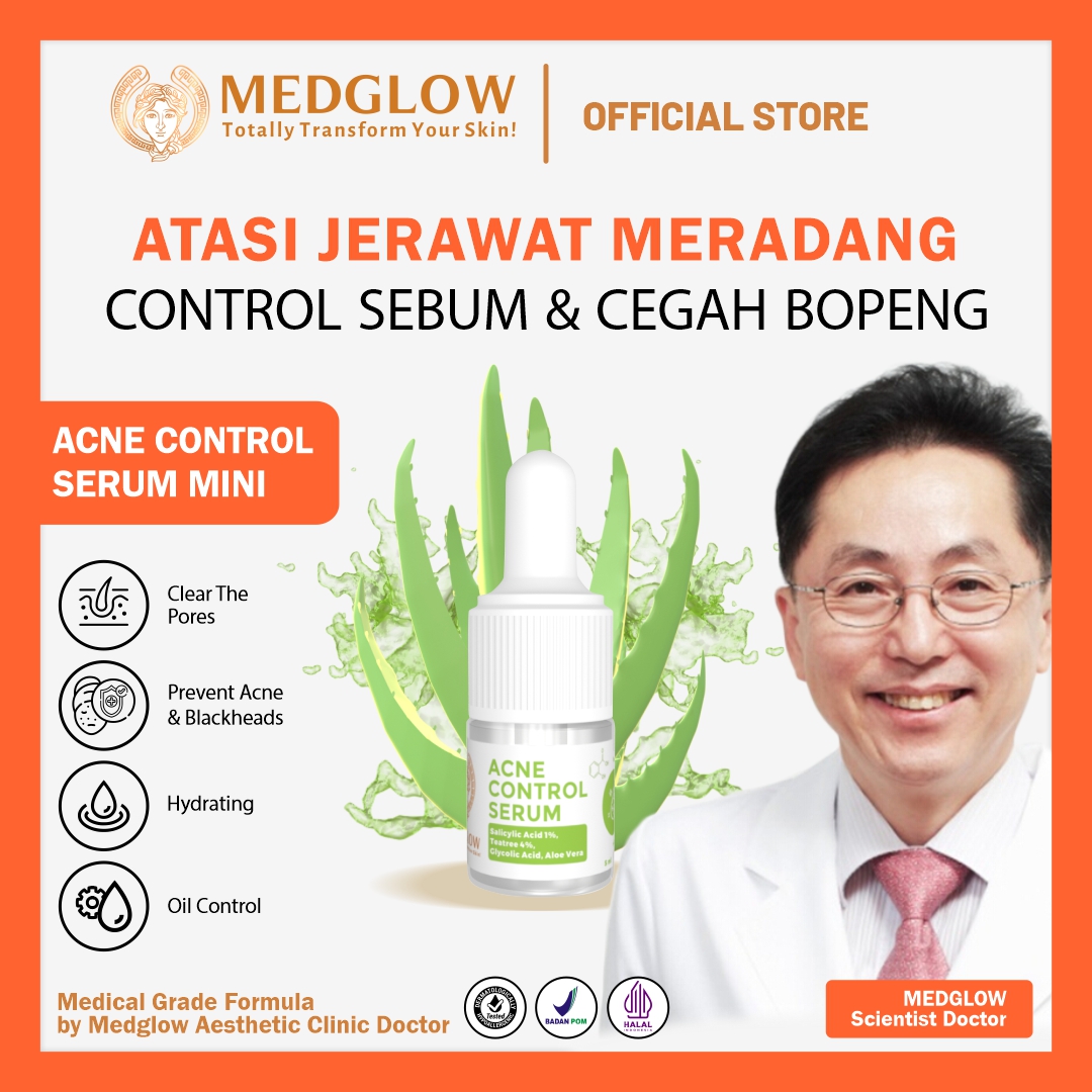 Turun 35%: MEDGLOW CLINIC Acne Control