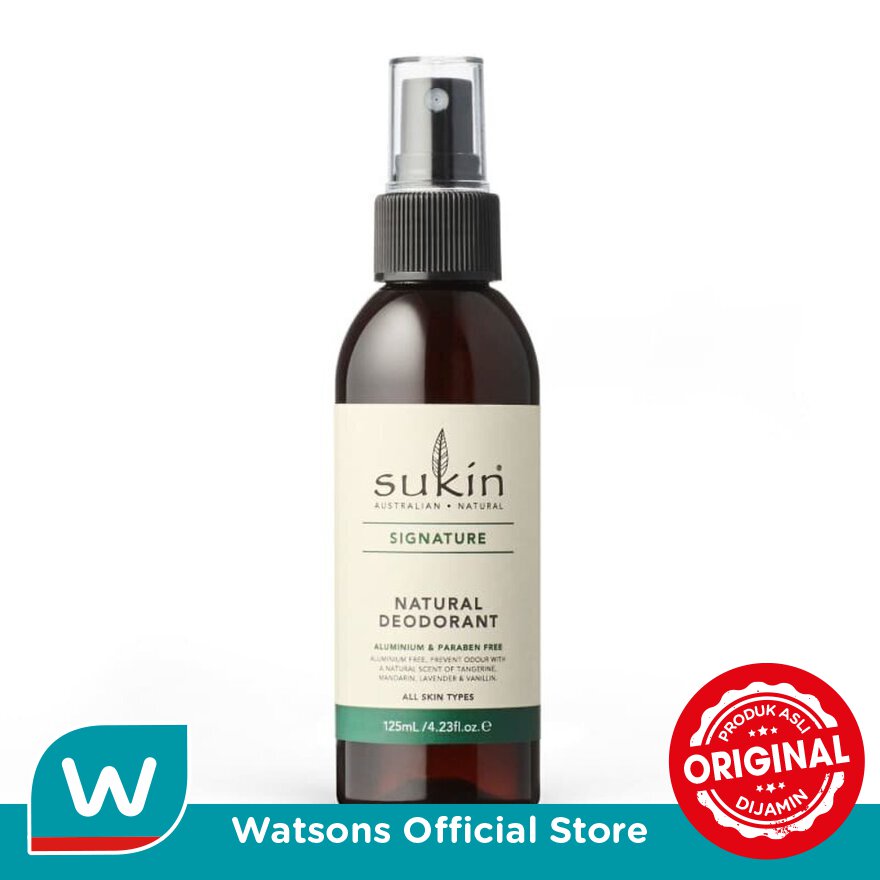 Turun 32%: SUKIN Natural Deodorant 125ml