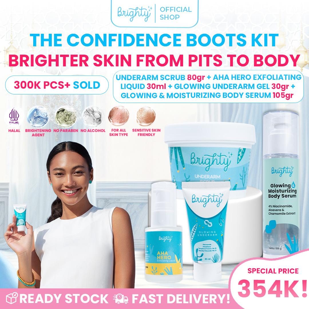 Turun 21%: BRIGHTY Glowing Underarm X