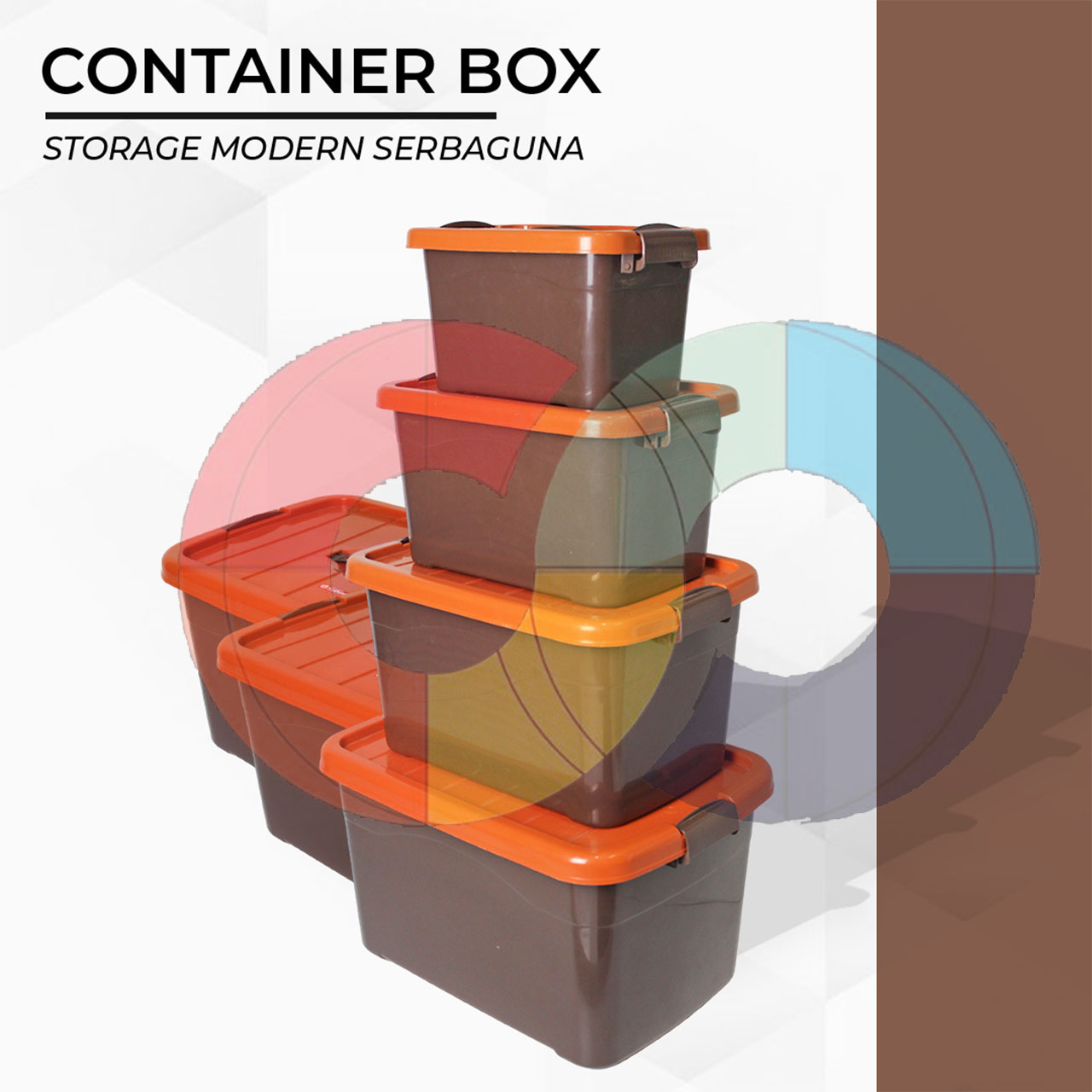 Turun 35%: Container Box Plastik - 26