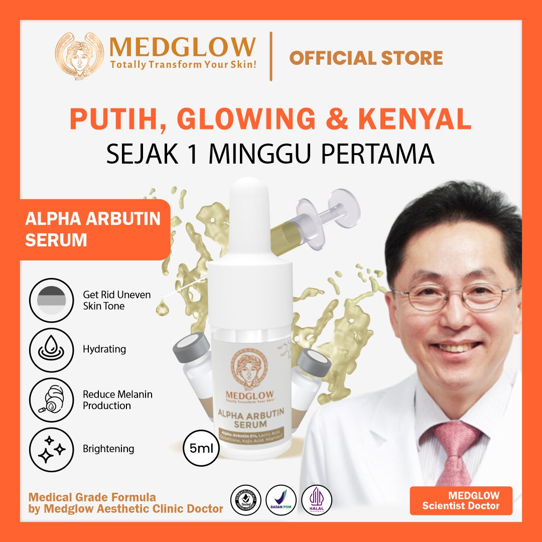 Turun 35%: MEDGLOW CLINIC Alpha Arbutin
