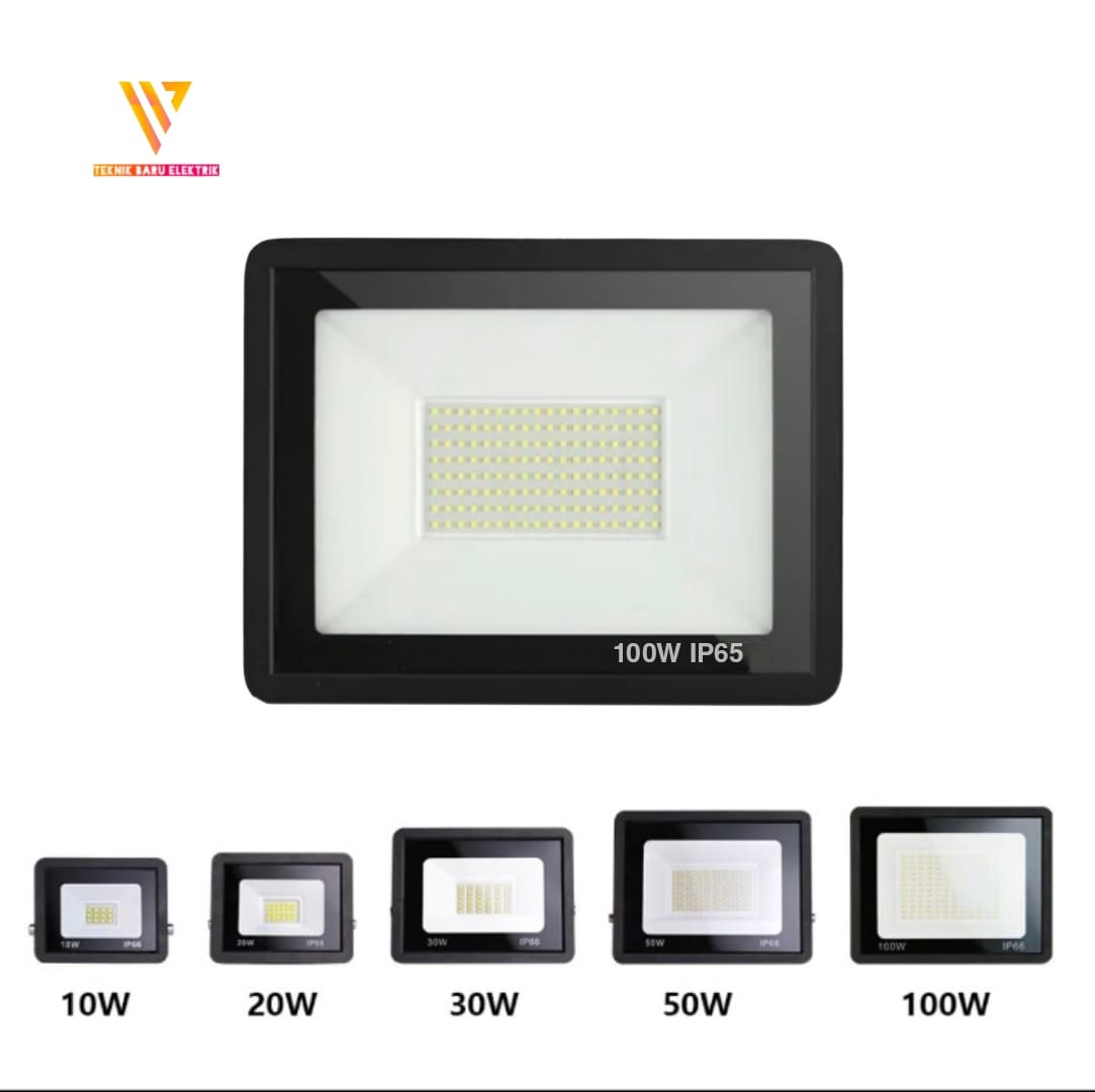 Turun 26%: LAMPU SOROT LED ECO 10W