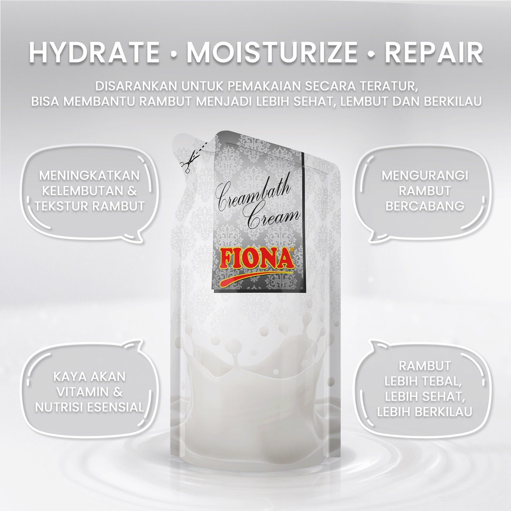 Turun 26%: Fiona Creambath Cream Sachet