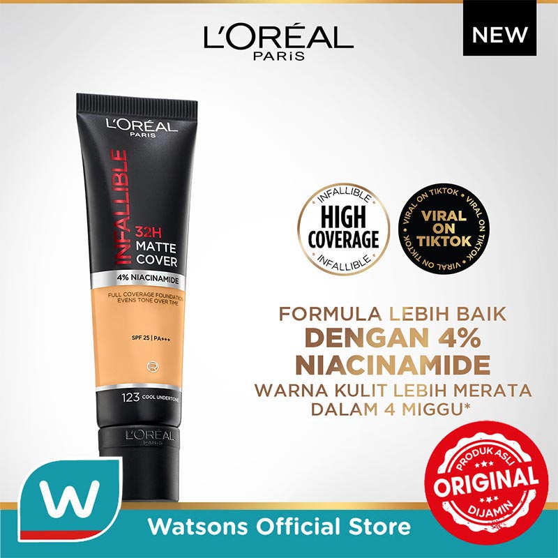 Turun 40%: LOreal Paris Infallible 32H