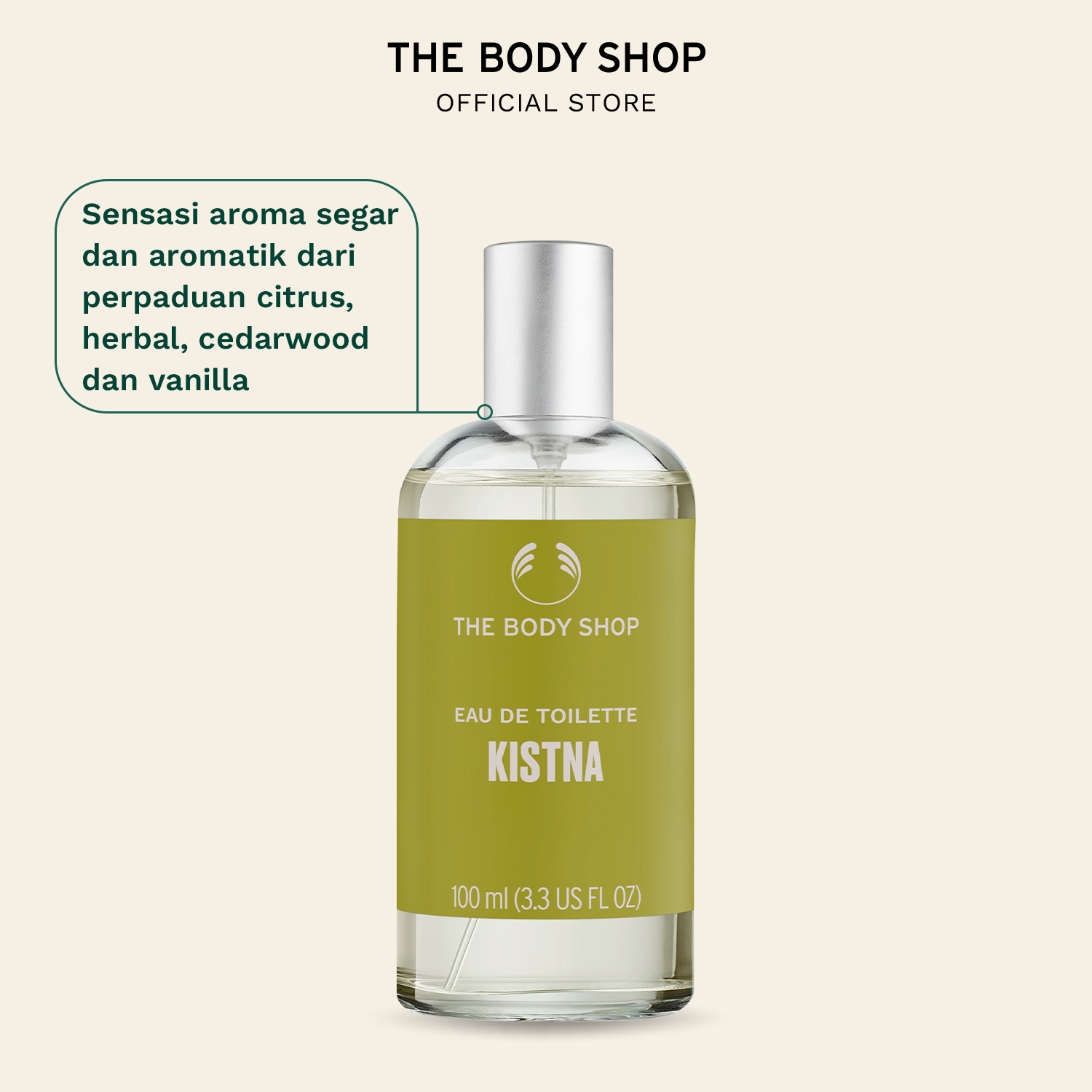 Turun 30%: The Body Shop Kistna Eau