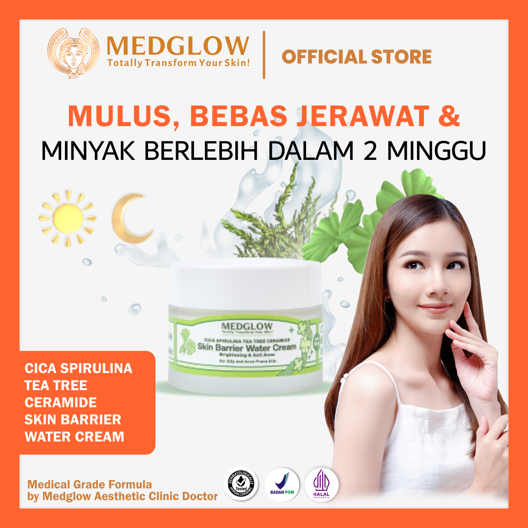 Turun 40%: MEDGLOW CICA SPIRULINA
