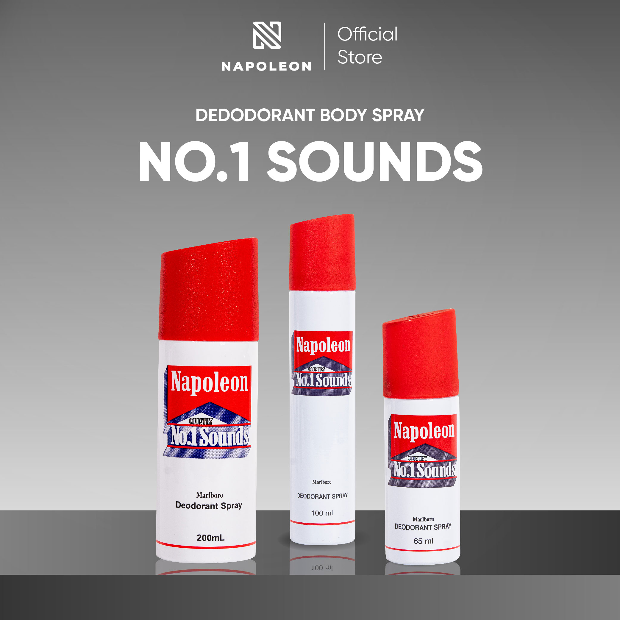 Turun 28%: NAPOLEON Deodorant Spray No.1