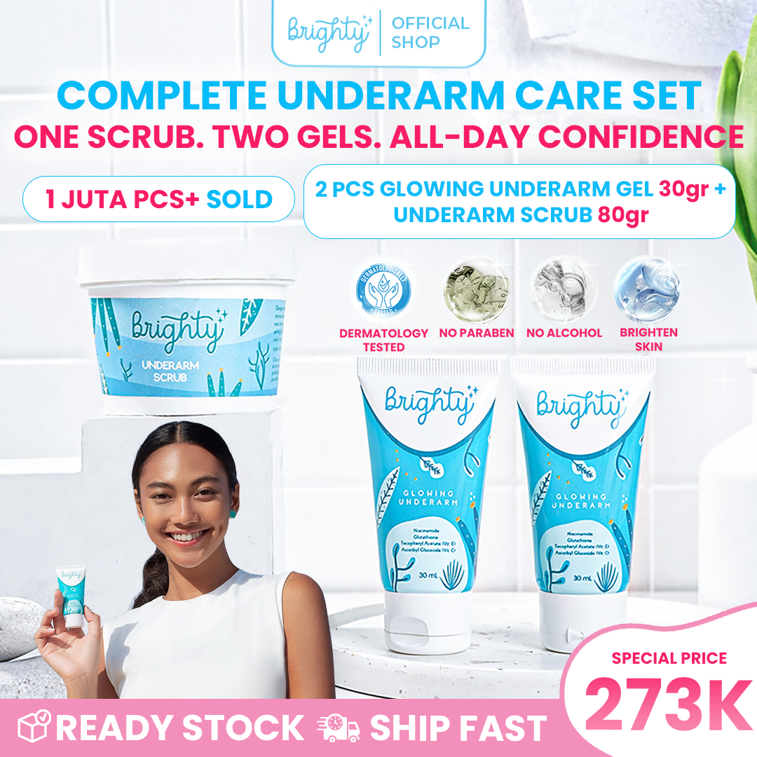 Turun 21%: Brighty Glowing Underarm 2