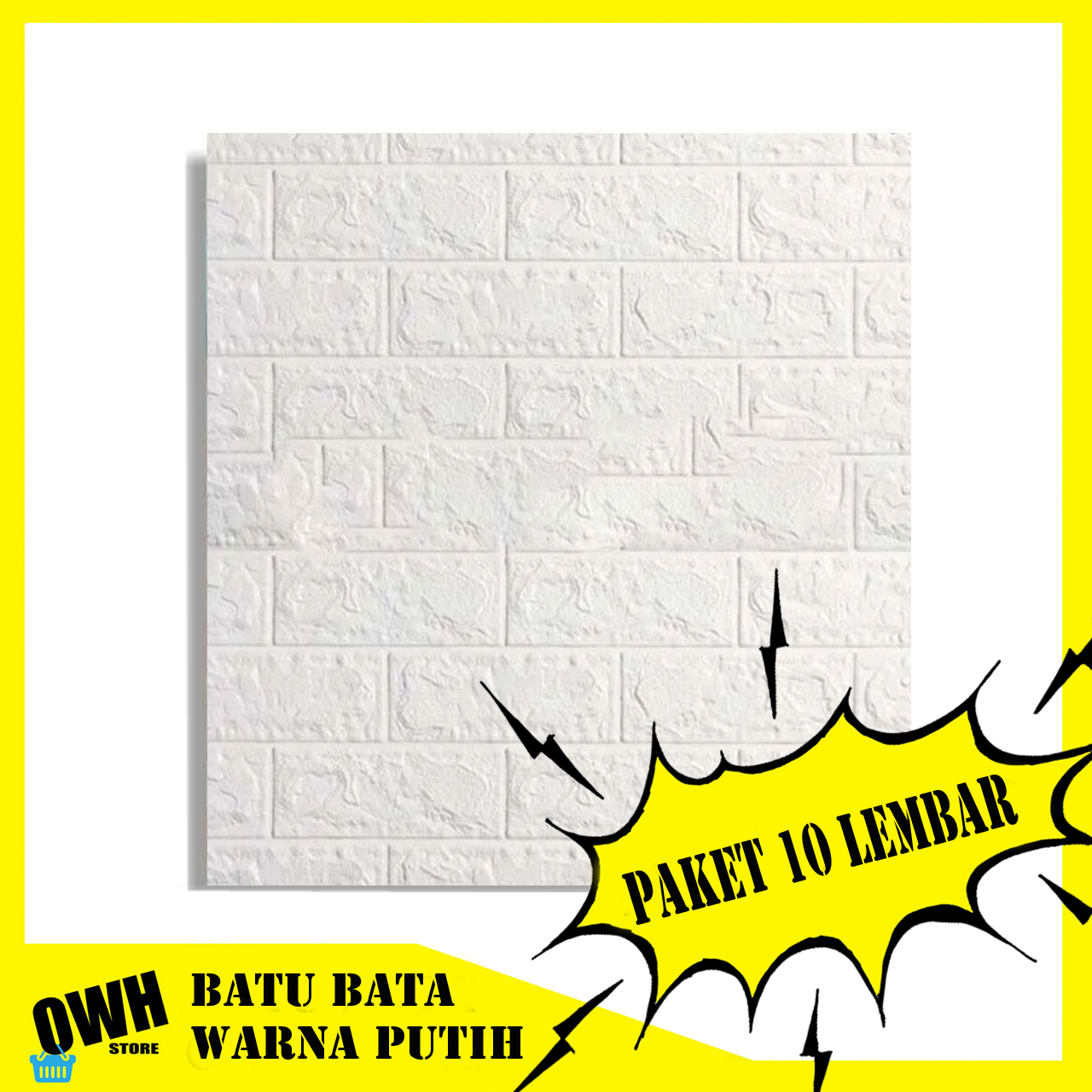 Turun 30%: Paket Wallpaper Dinding 3D