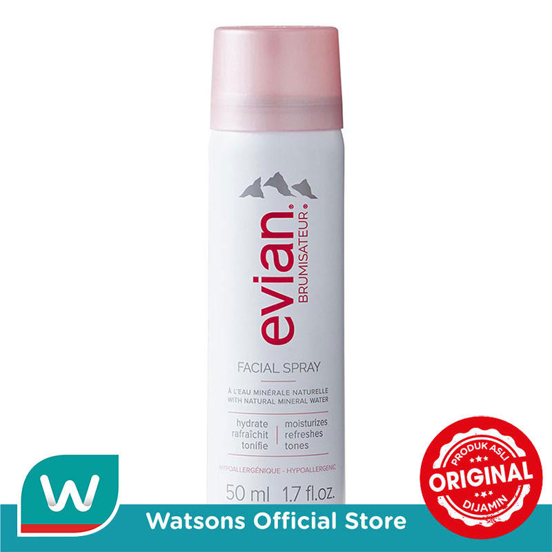 Turun 30%: Evian Facial Spray 50ml