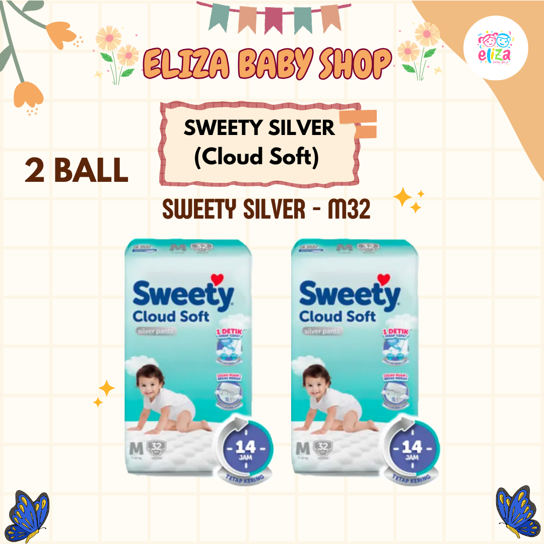 Harga Baru Turun: SWEETY SILVER PANTS