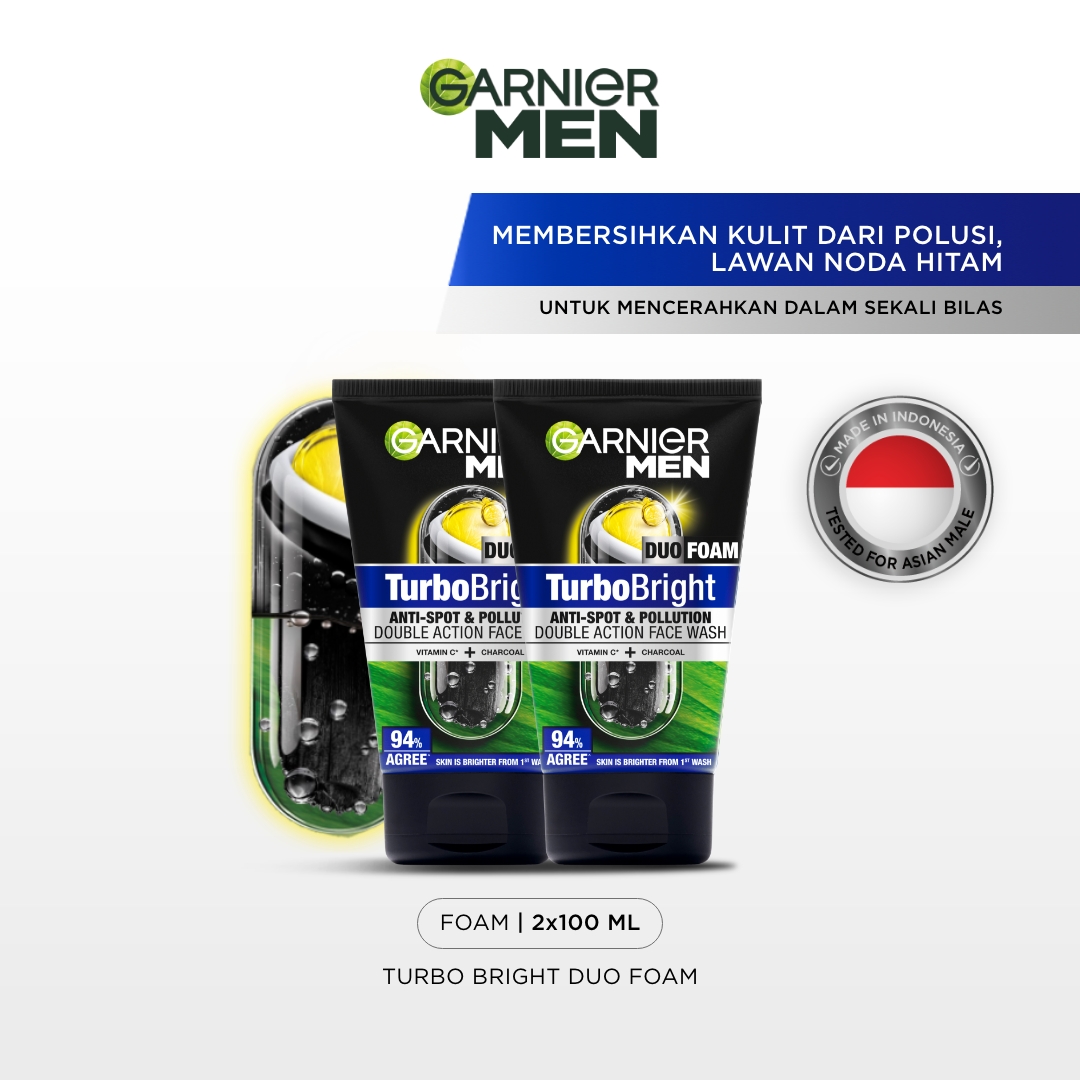 Harga Baru Turun: Garnier Men Turbo