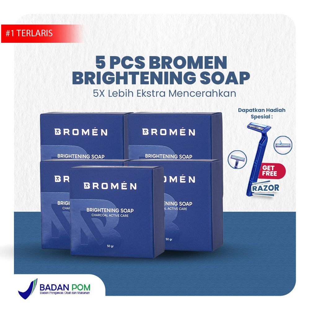 Harga Baru Turun: Bromen Sabun