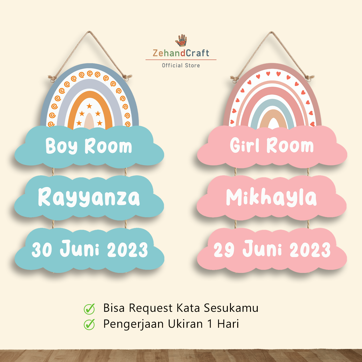 Harga Baru Turun: Zehandcraft-Hiasan