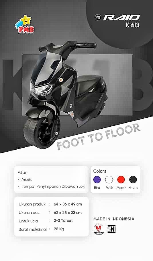 Harga Baru Turun: Mainan Motor Motoran