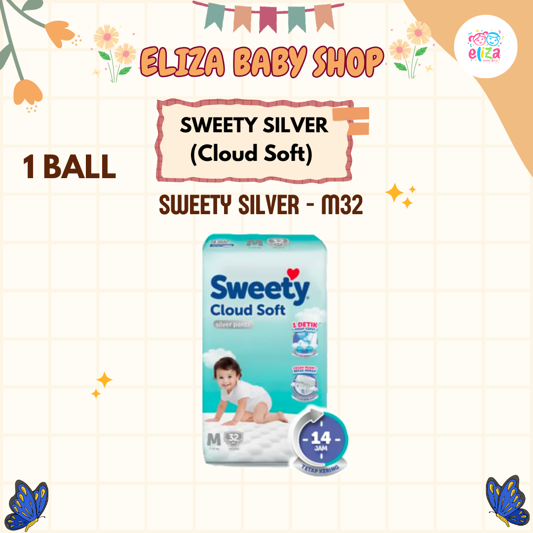 Harga Baru Turun: SWEETY SILVER PANTS