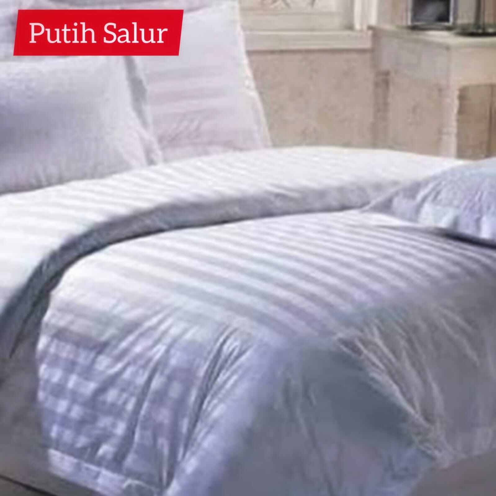 Turun 23%: Sprei Hotel Putih Salur