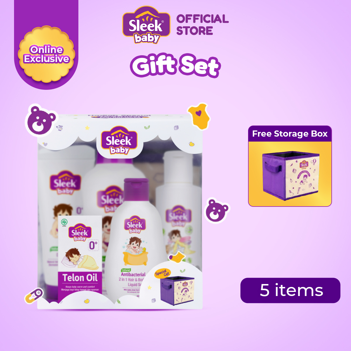 Harga Baru Turun: Sleek Baby Gift Set
