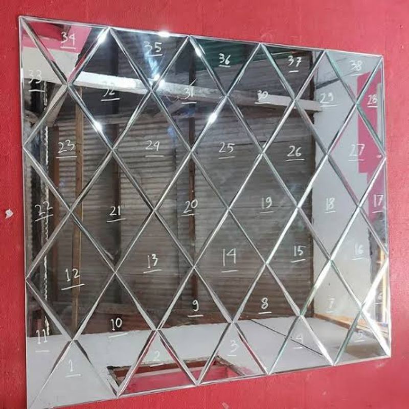 Harga Baru Turun: 100 x 200 Cm Cermin