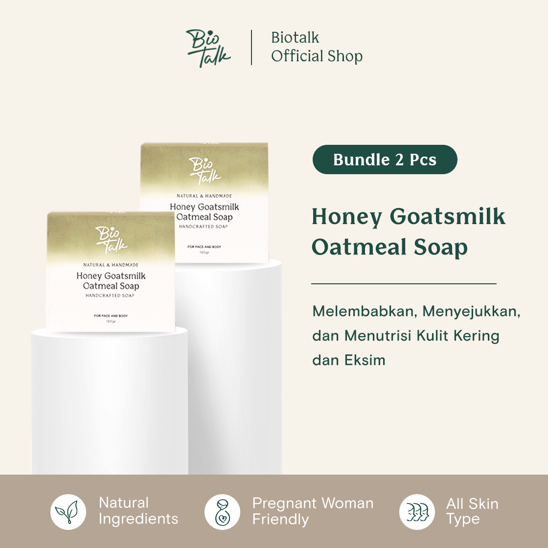 Harga Baru Turun: BioTalk Bundling Honey