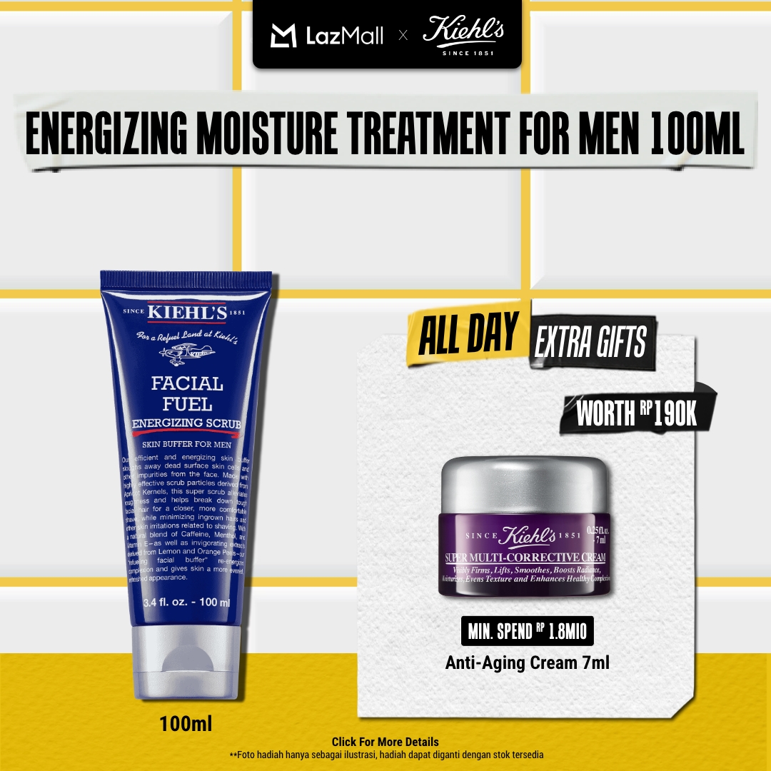 Harga Baru Turun: Kiehls Facial Fuel