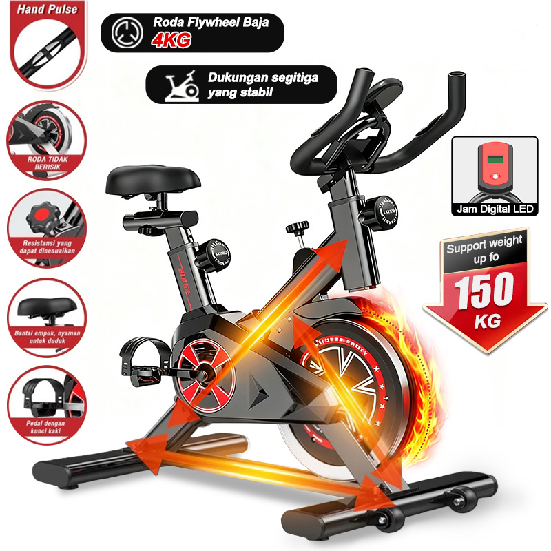 Harga Baru Turun: Spinning bike Sepeda