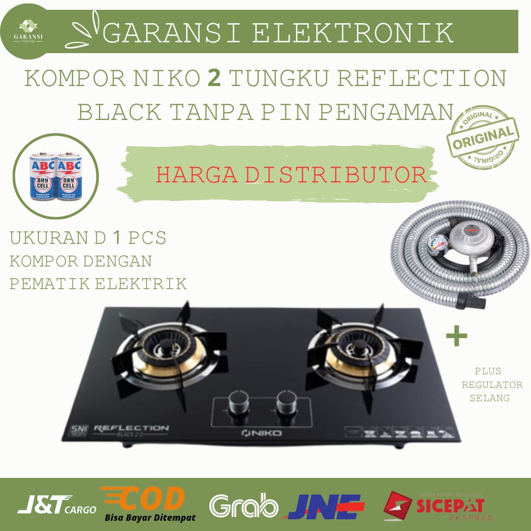 Harga Baru Turun: KOMPOR NIKO 2 TUNGKU