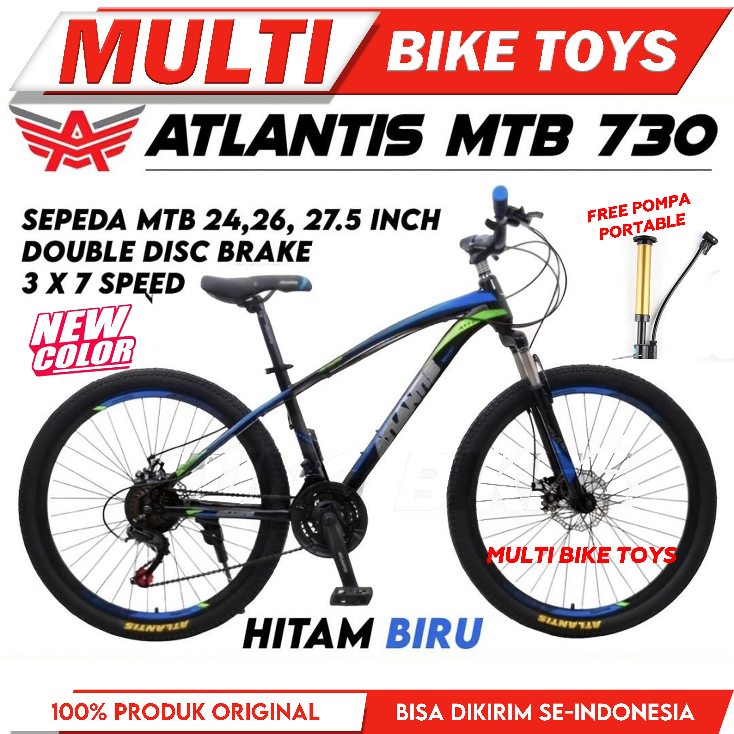 Harga Baru Turun: Sepeda Gunung MTB 24