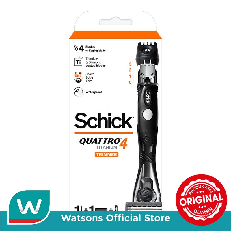 Turun 26%: Schick Quattro Titanium