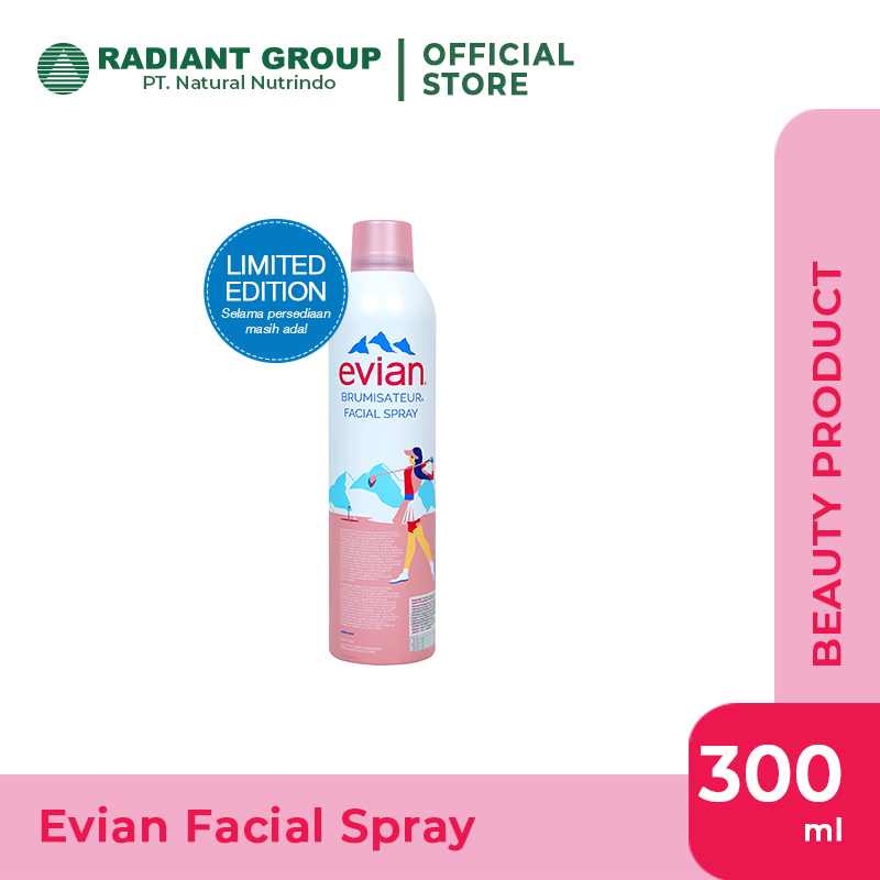 Turun 30%: Evian Facial Spray - 300ml