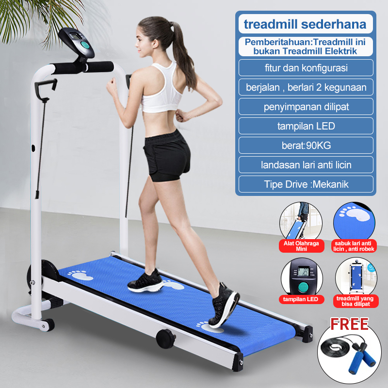 Harga Baru Turun: Treadmill Manual