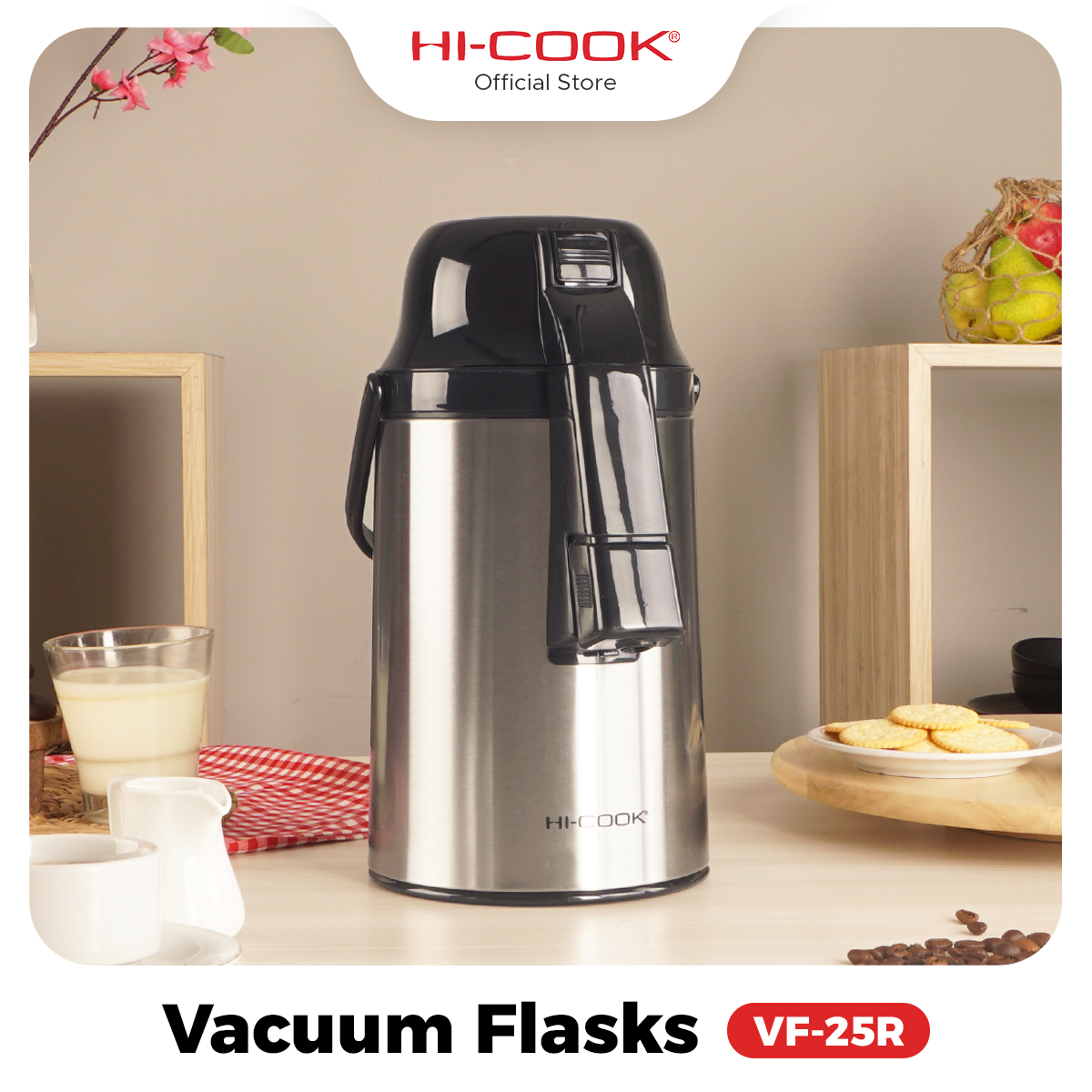 Harga Baru Turun: Hi-Cook Vacuum Flask