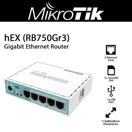 Harga Baru Turun: RB750Gr3 RouterBOARD