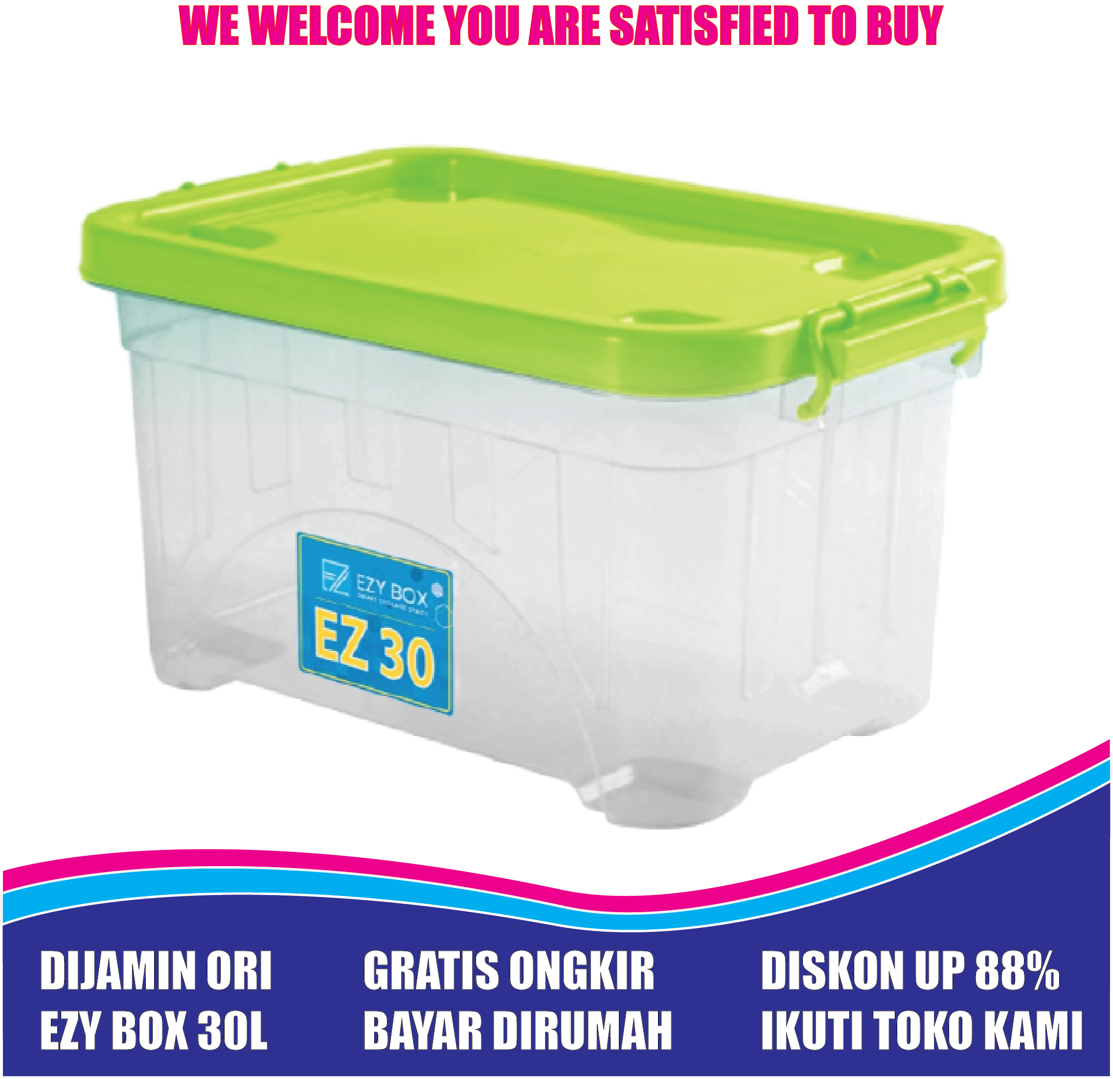 Turun 67%: SHINPO / EZY CONTAINER BOX