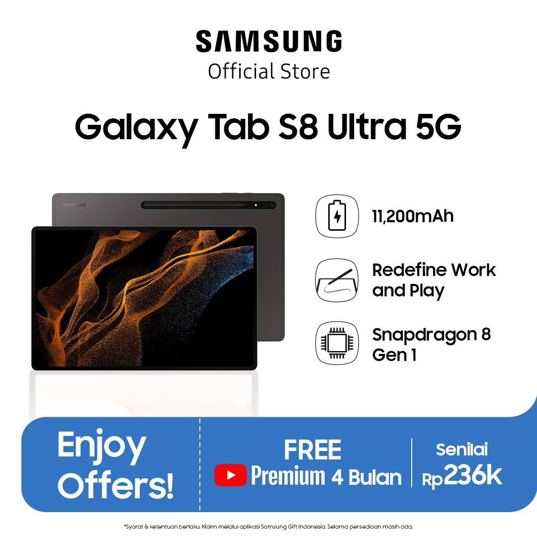 Harga Baru Turun: Samsung Galaxy Tab S8
